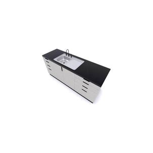Lavaplatos Sobreponer 800x500 Combinaci&oacute;n Derecho Splendid