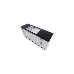 Lavaplatos Sobreponer 800x500 Combinaci&oacute;n Derecho Splendid