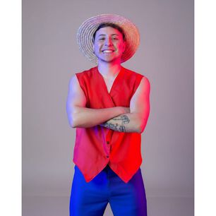 Disfraz Monkey D Luffy + Sombrero Incluido - Disfraz One Piece