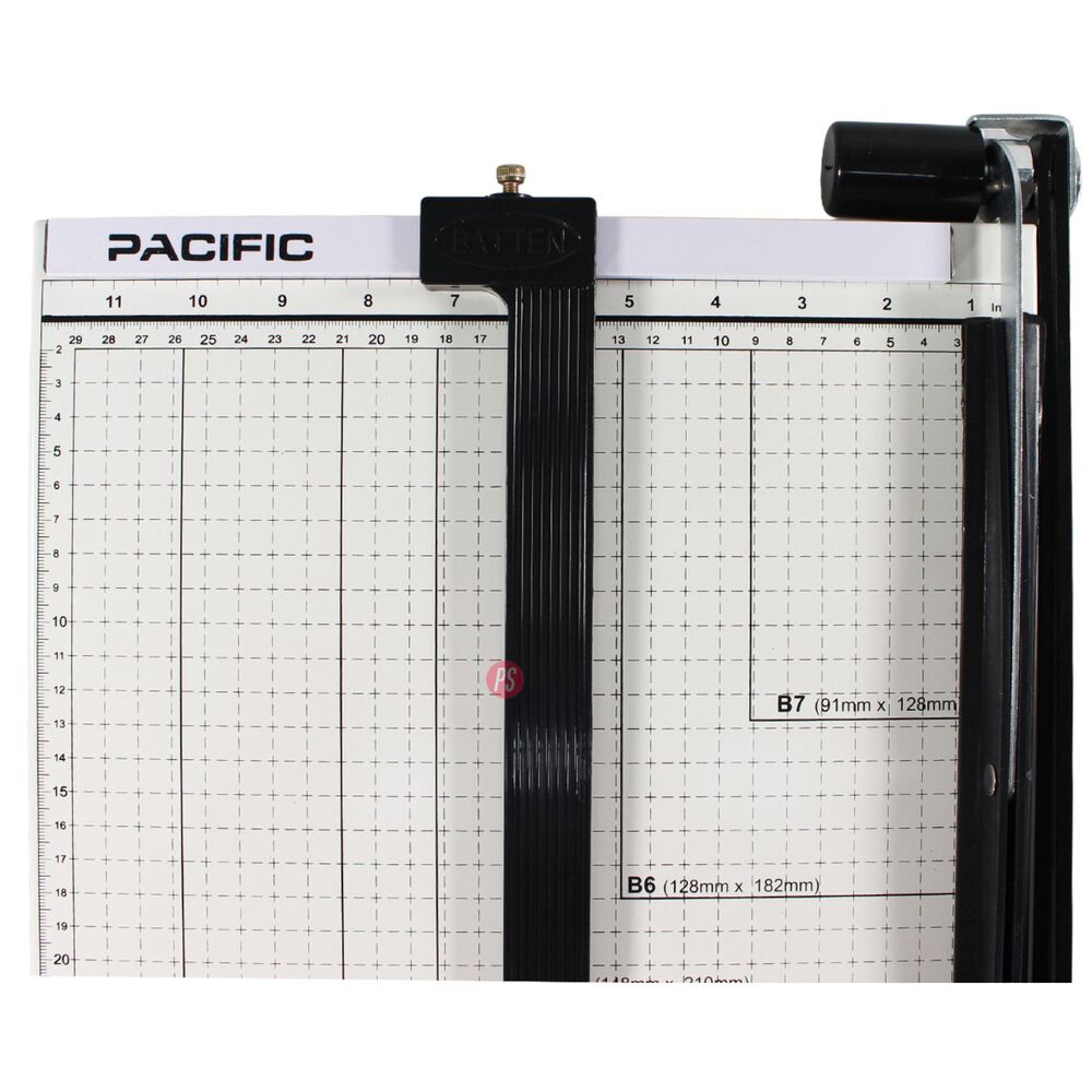 Guillotina A4 Metalica 12 Hojas Con Regla Paralela - Ps image number 2.0