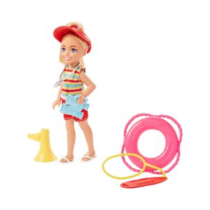 Barbie Chelsea Aprendiendo Profesiones Salvavidas Mattel