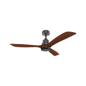 Ventilador De Techo 3 Aspas Negro