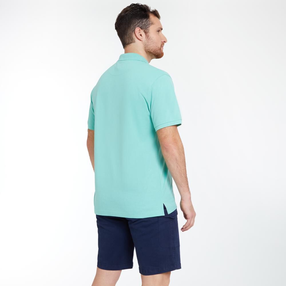 Polera Regular Manga Corta Cuello Polo Hombre Peroe image number 3.0