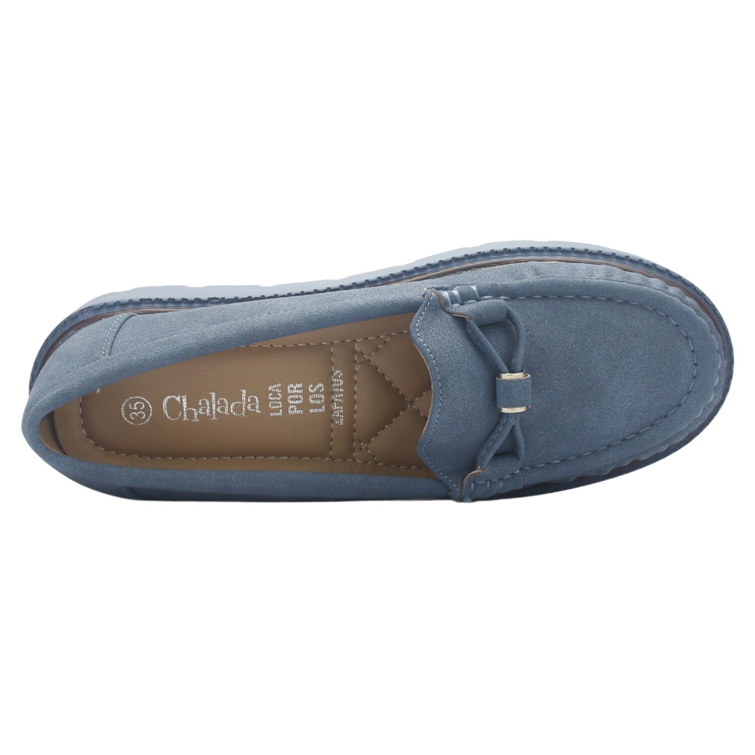 Mocasin Mujer Chalada Gran-22 Azul Casual image number 4.0