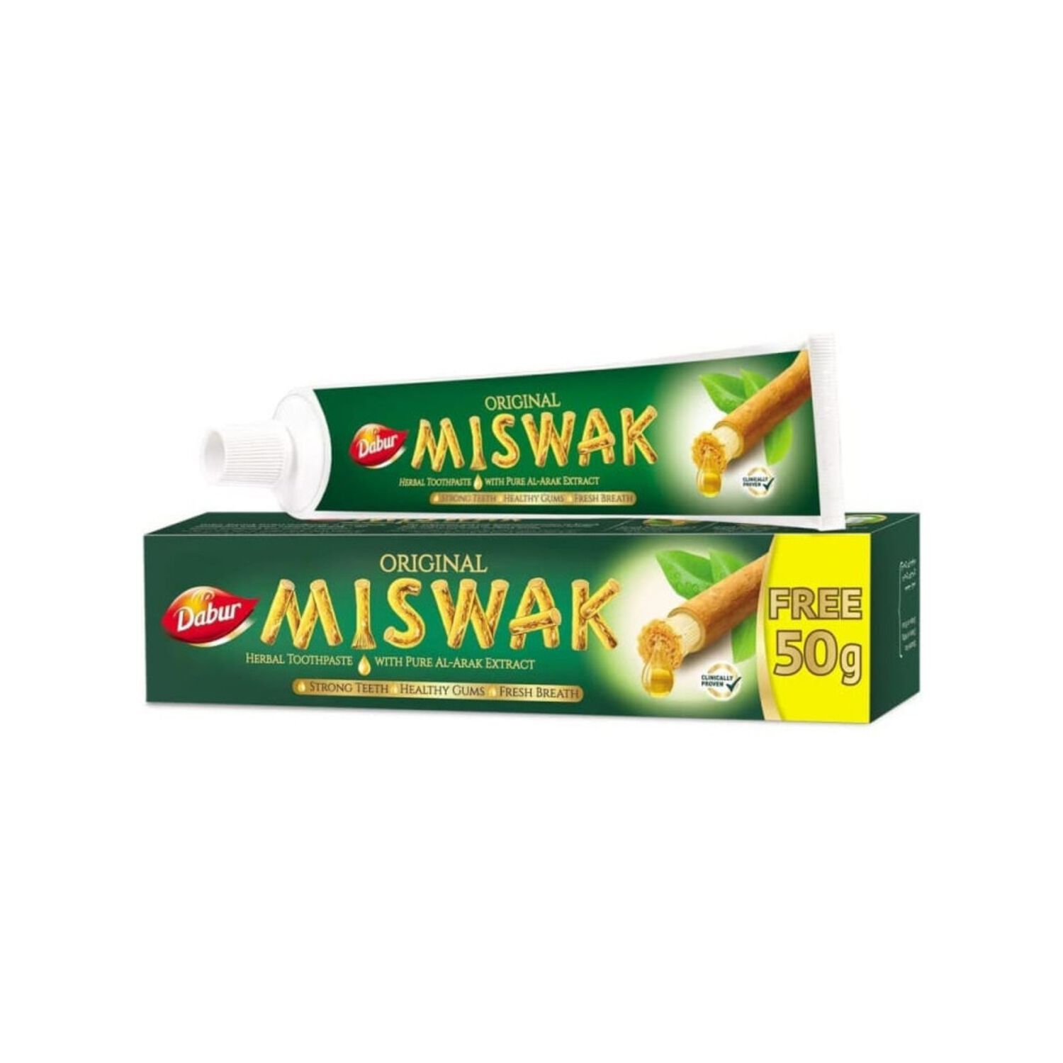 Dabur Miswak Herbal Pasta Dental 170 Gr image number 0.0