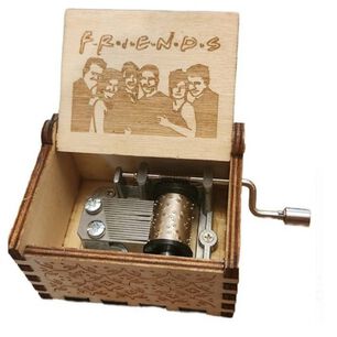 Caja Musical Serie Friends Caf&eacute;