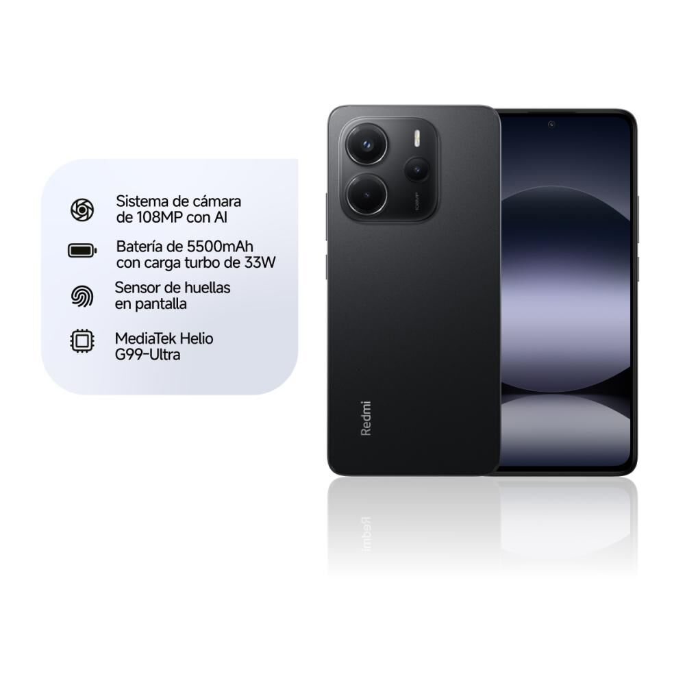 Smartphone Xiaomi Redmi 14 Negro / 256 GB / Negro / Liberado image number 2.0