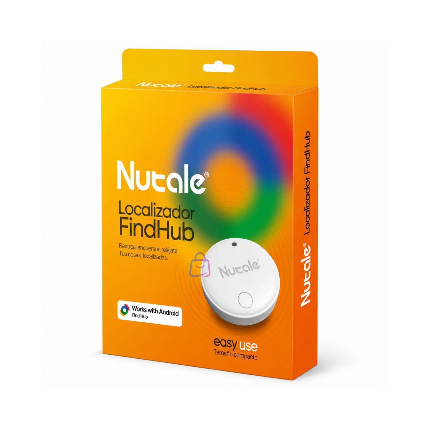 Localizador Gps Nutale Findhub Google + Funda Silicona - Ps image number 3.0