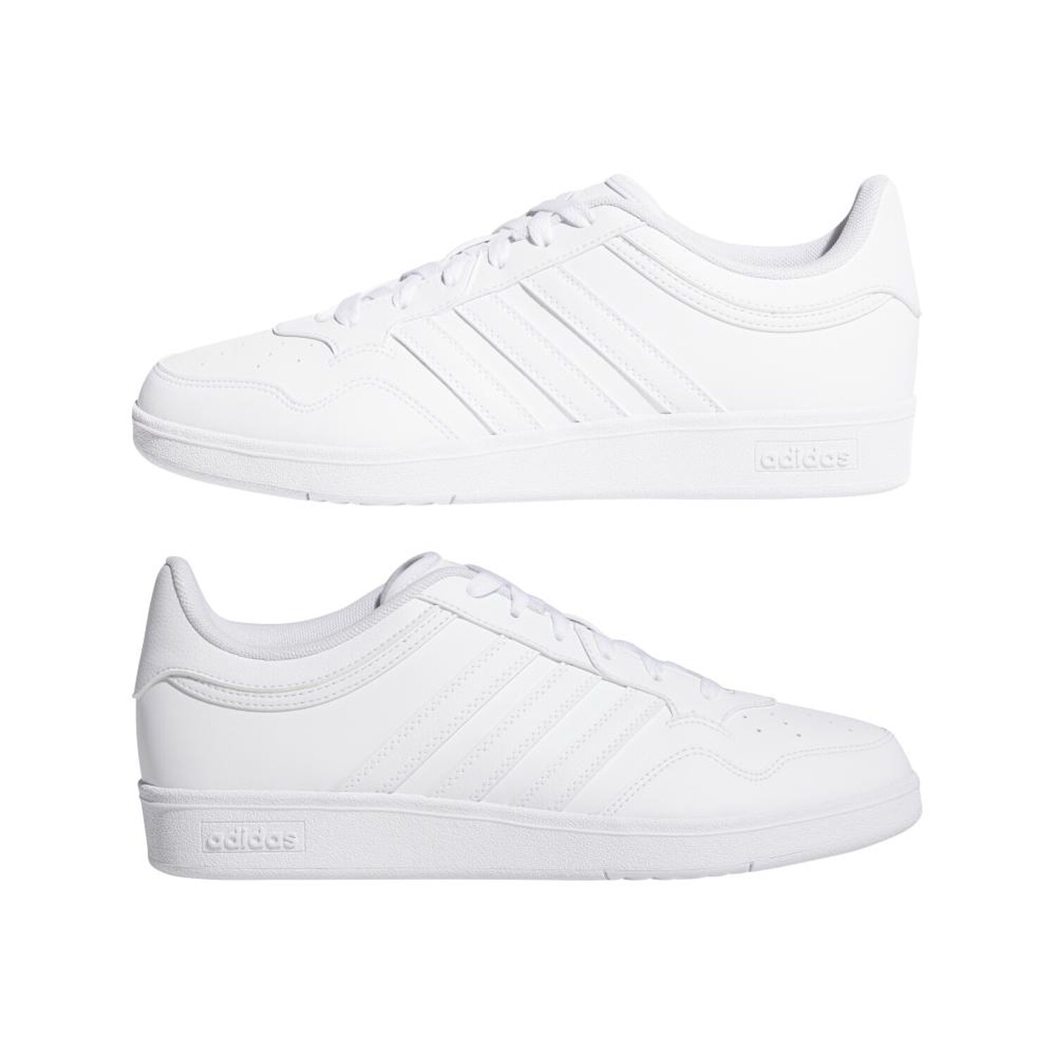 Zapatilla Urbana Hombre Adidas Hoops 4.0 Blanco image number 7.0