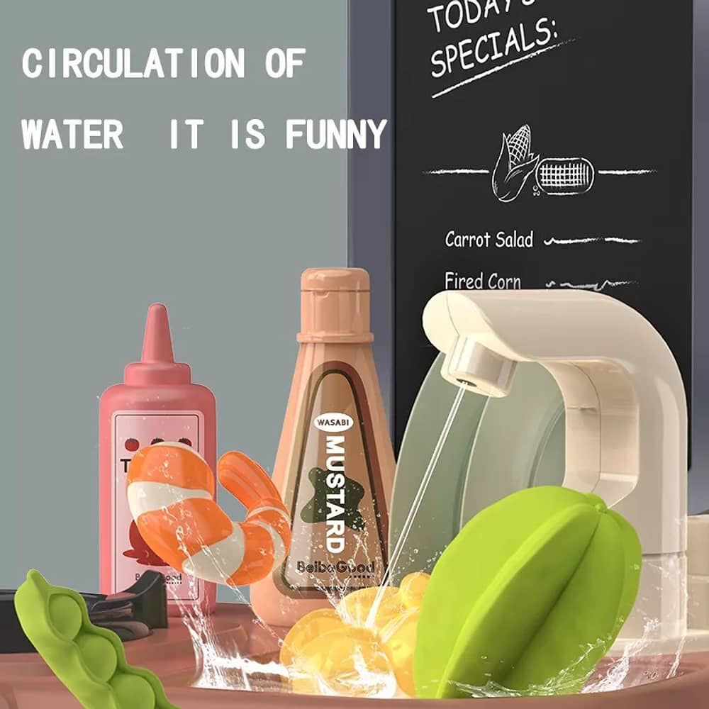 Set De Cocina De Juguete 42 Accesorios Estilo Moderno image number 3.0