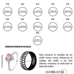 Anillo Ls2310-3/112 Lotus Style Mujer Steel Rings