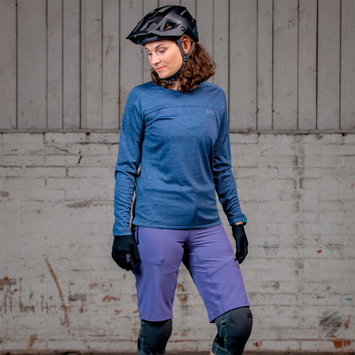Short Ixs Mujer Carve Evo Grape L image number 1.0