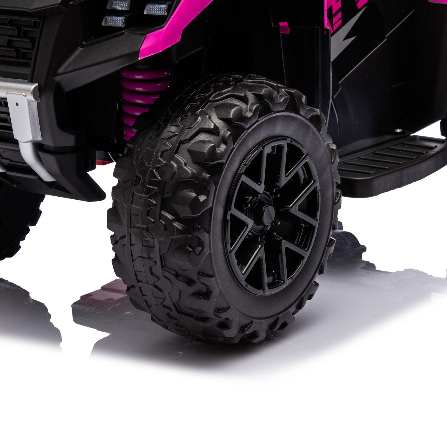 Cuatrimoto A Bater&iacute;a Quad Sx Rosa Bebesit image number 3.0
