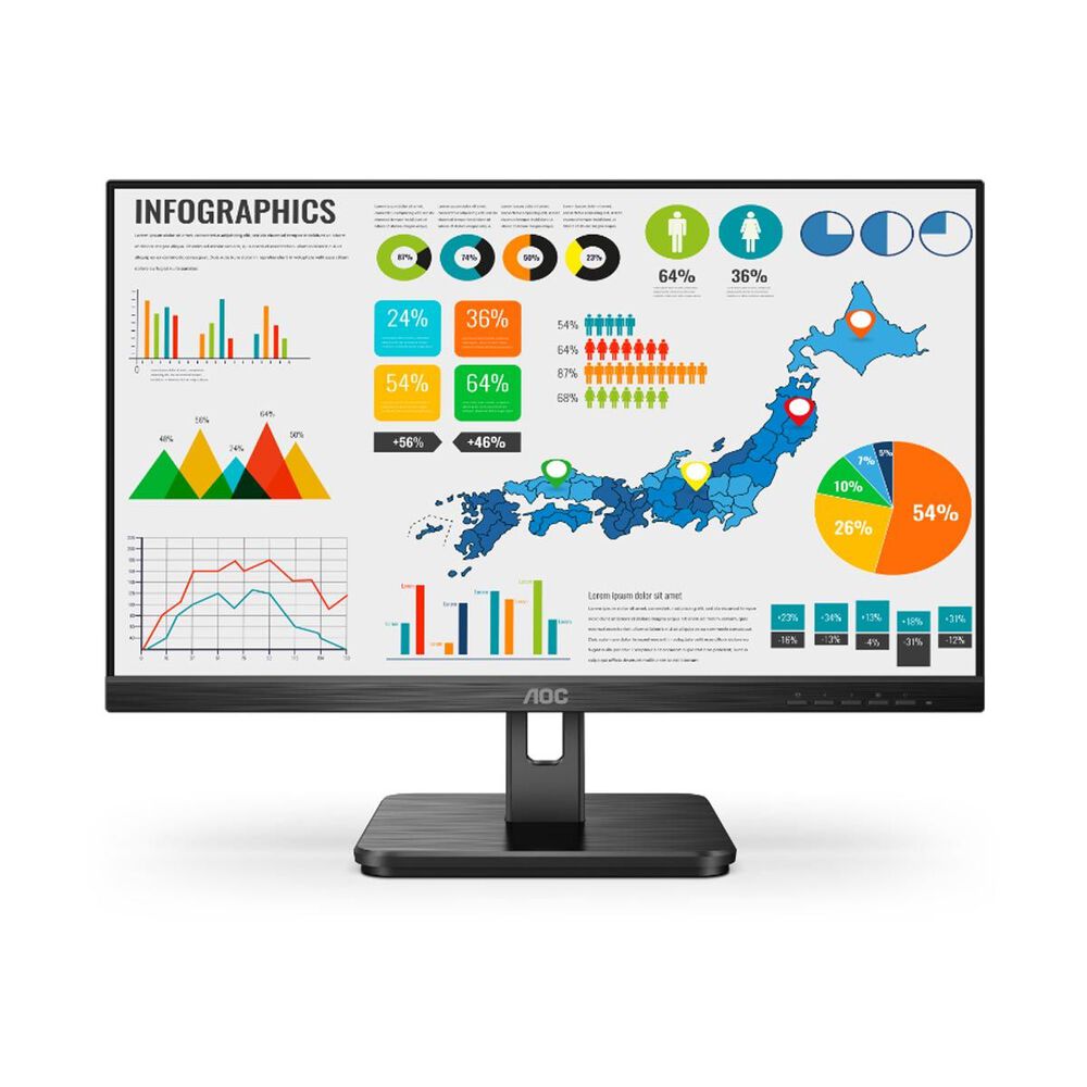 Monitor Aoc 27e2h De 27" (ips, Full Hd, Hdmi Vga, Vesa) image number 0.0
