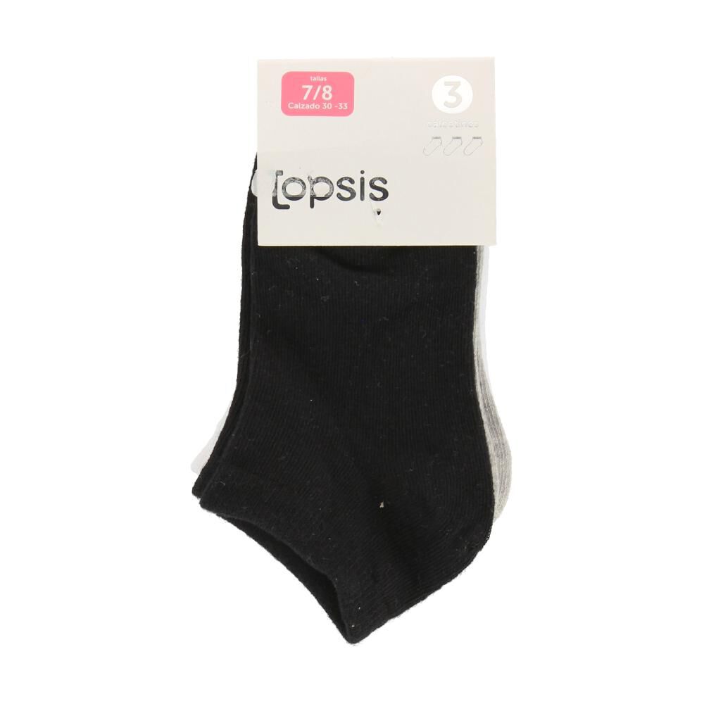 Calcetines Topsis / 3 Pares image number 0.0