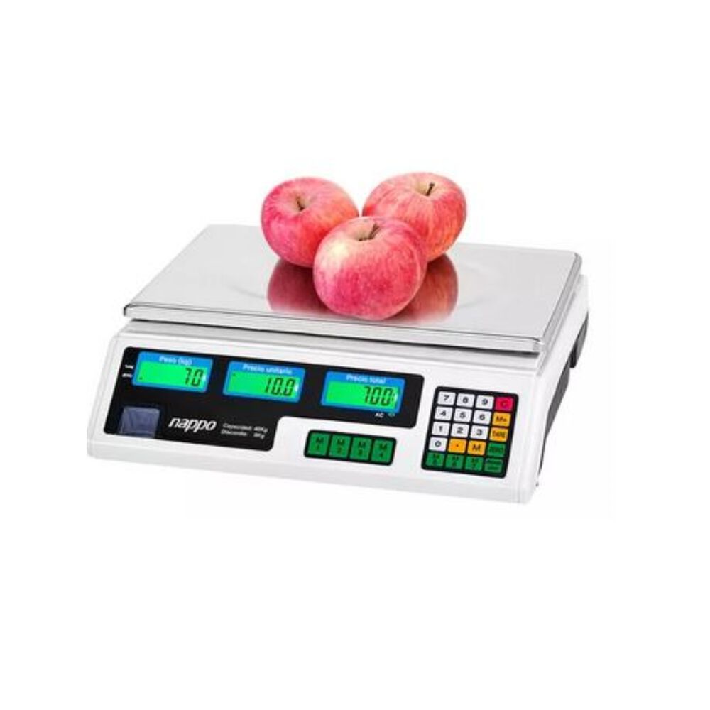 Báscula Comercial Digital Gama Alta 40kg 220v image number 1.0