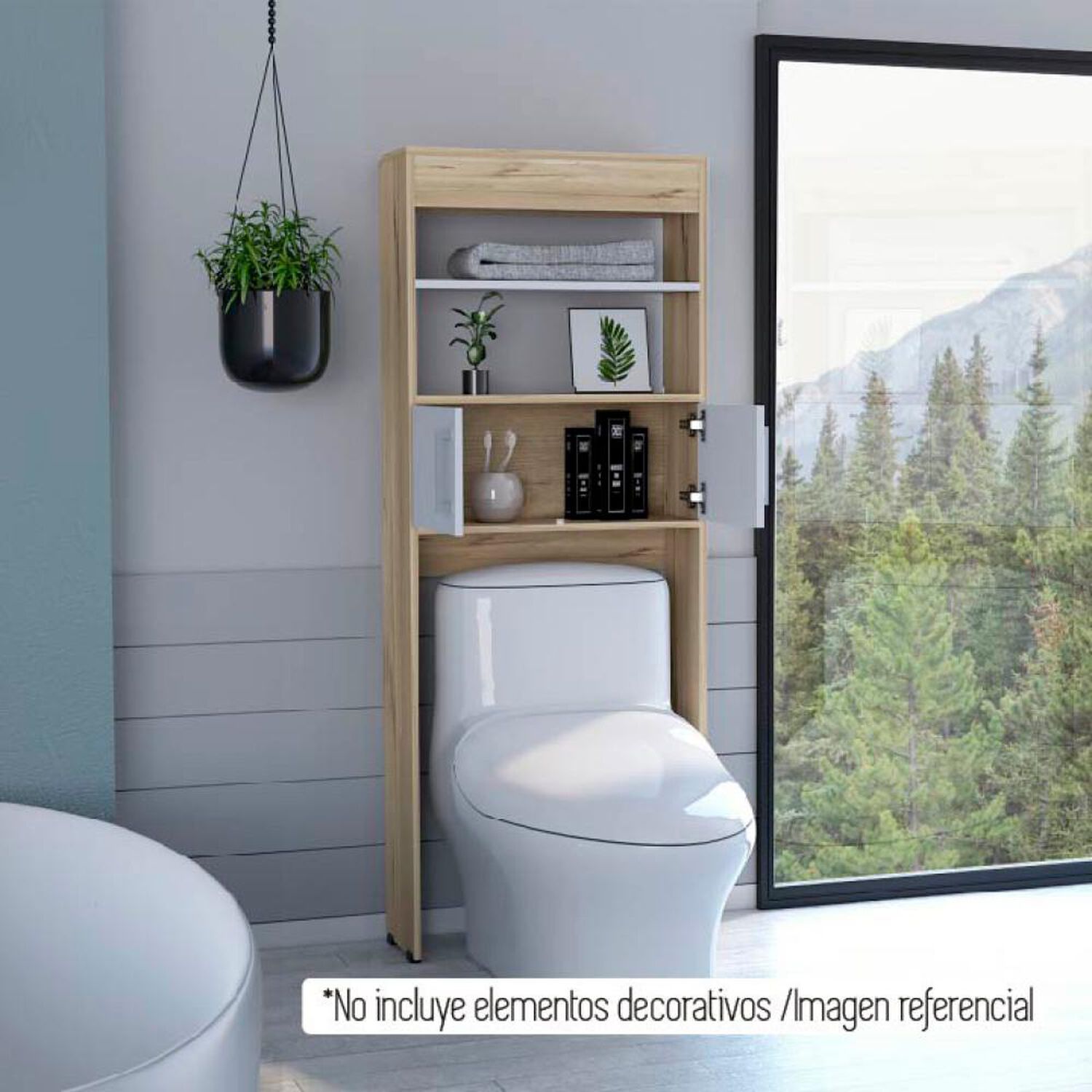 Mueble De Ba&ntilde;o Tuhome Almacenamiento Bath Bi Color / 2 Puertas image number 0.0