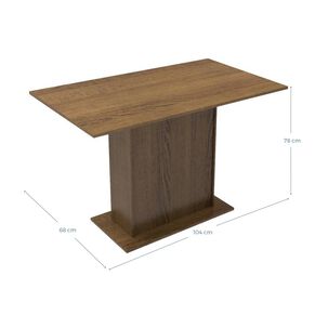 Juego De Comedor Vekkahome Celine / 4 Sillas