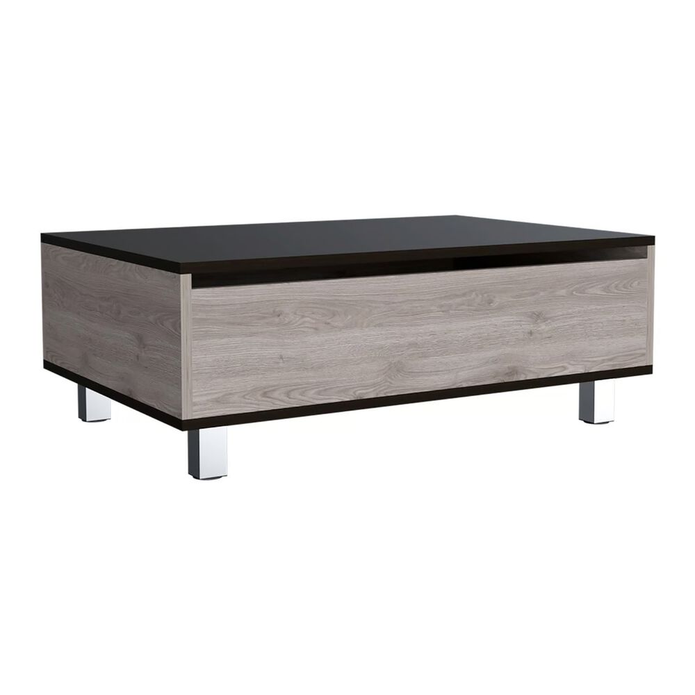 Mesa De Centro Extensible Fm-002g Gris Y Negro image number 0.0