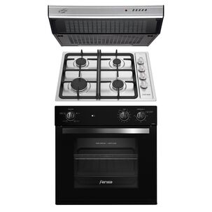 Kit Encimera Fce 4hf T + Campana Fx6160 + Horno F 1060n A