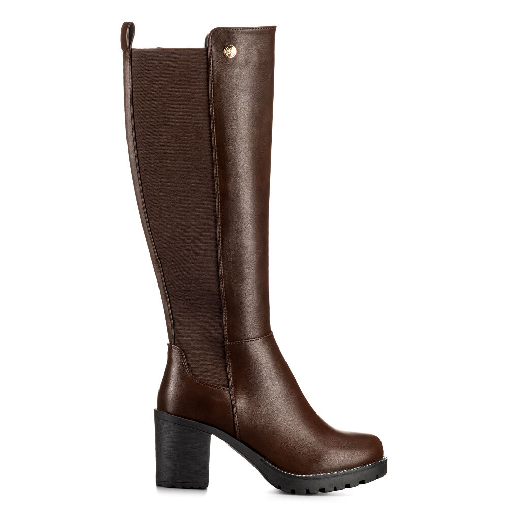 Bota Marron Casual Mujer Weide Zs53 image number 3.0