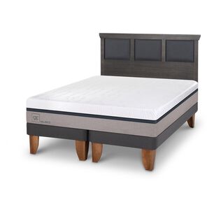 Cama Europea Cic Balance / 2 Plazas / Base Dividida + Respaldo