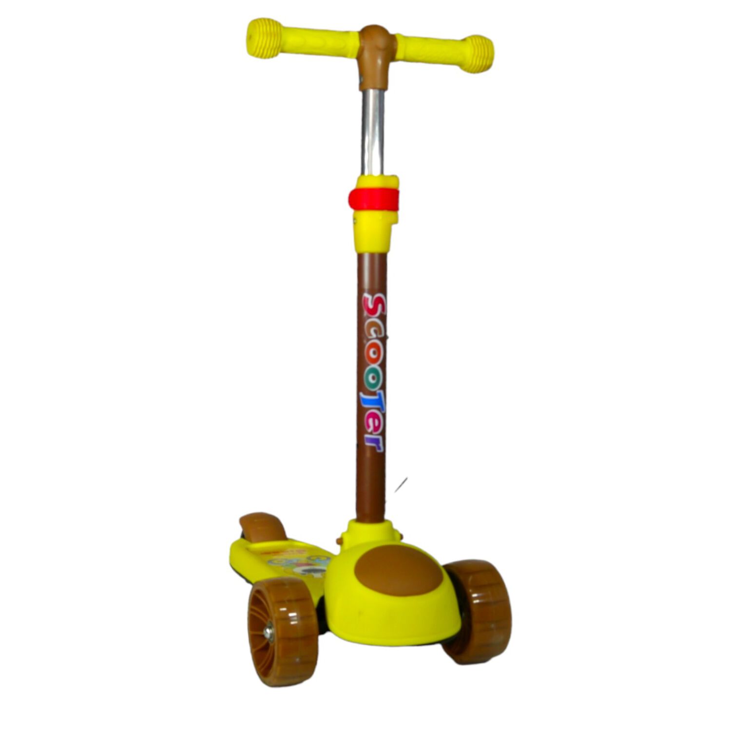 Scooter Monopat&iacute;n Ni&ntilde;os Amarillo Caf&eacute; image number 3.0