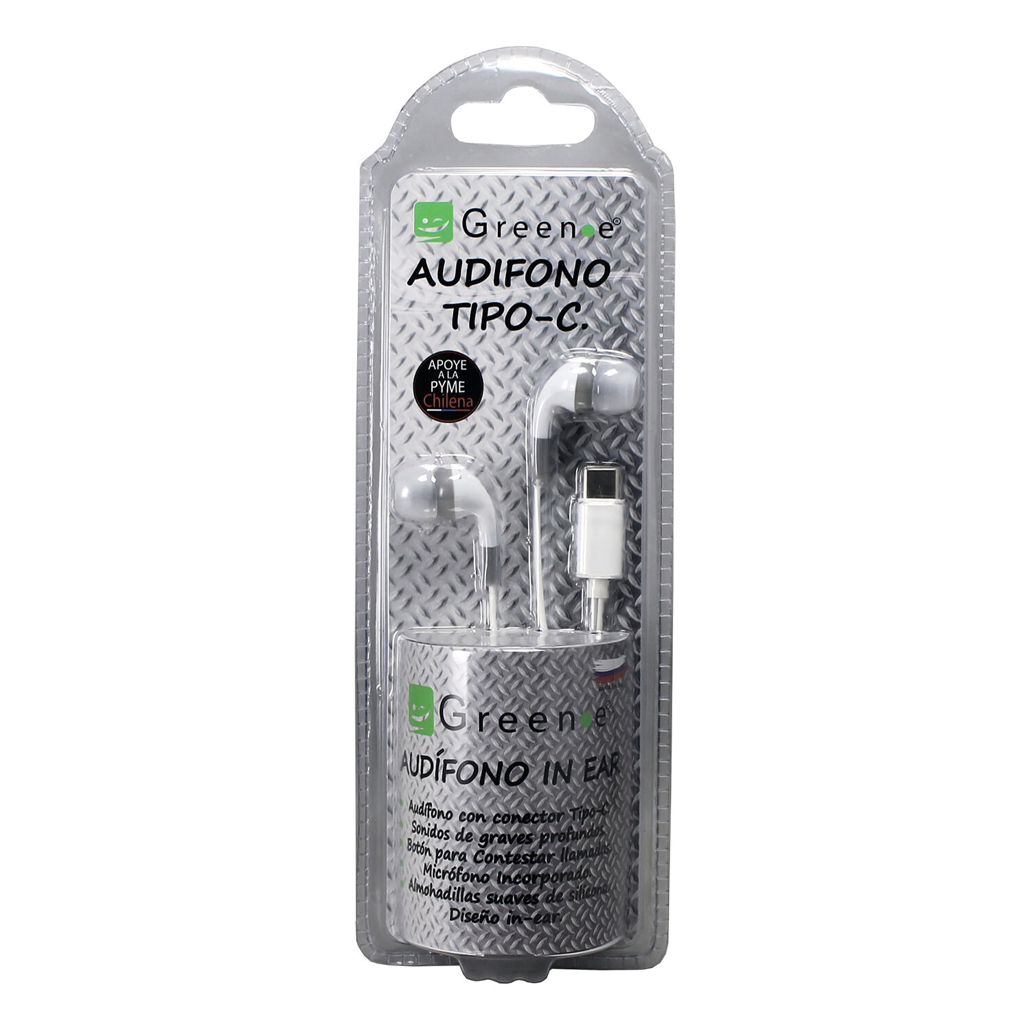 Audífono Tipo C / In Ear Con Micrófono