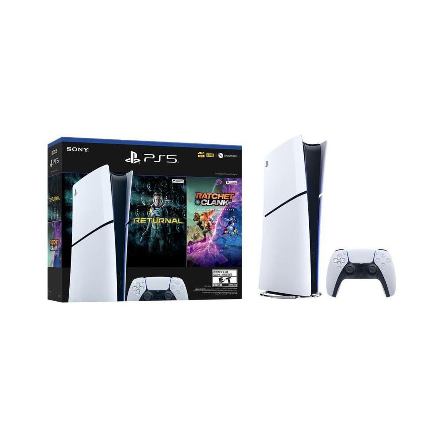 Consola PS5 Sony Slim Digital + Juego Returnal + Juego Ratchet & Clank image number 0.0