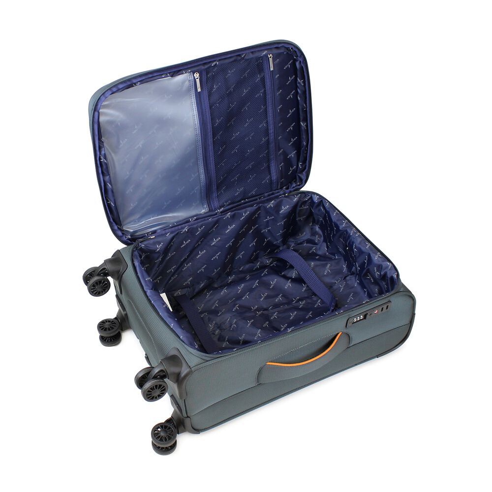 Maleta De Tela S De Cabina Nautica Lisboa 10kg Gris image number 1.0