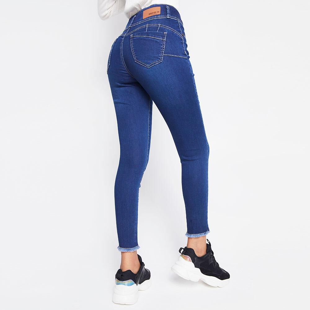 Jeans Mujer Rolly Go image number 2.0