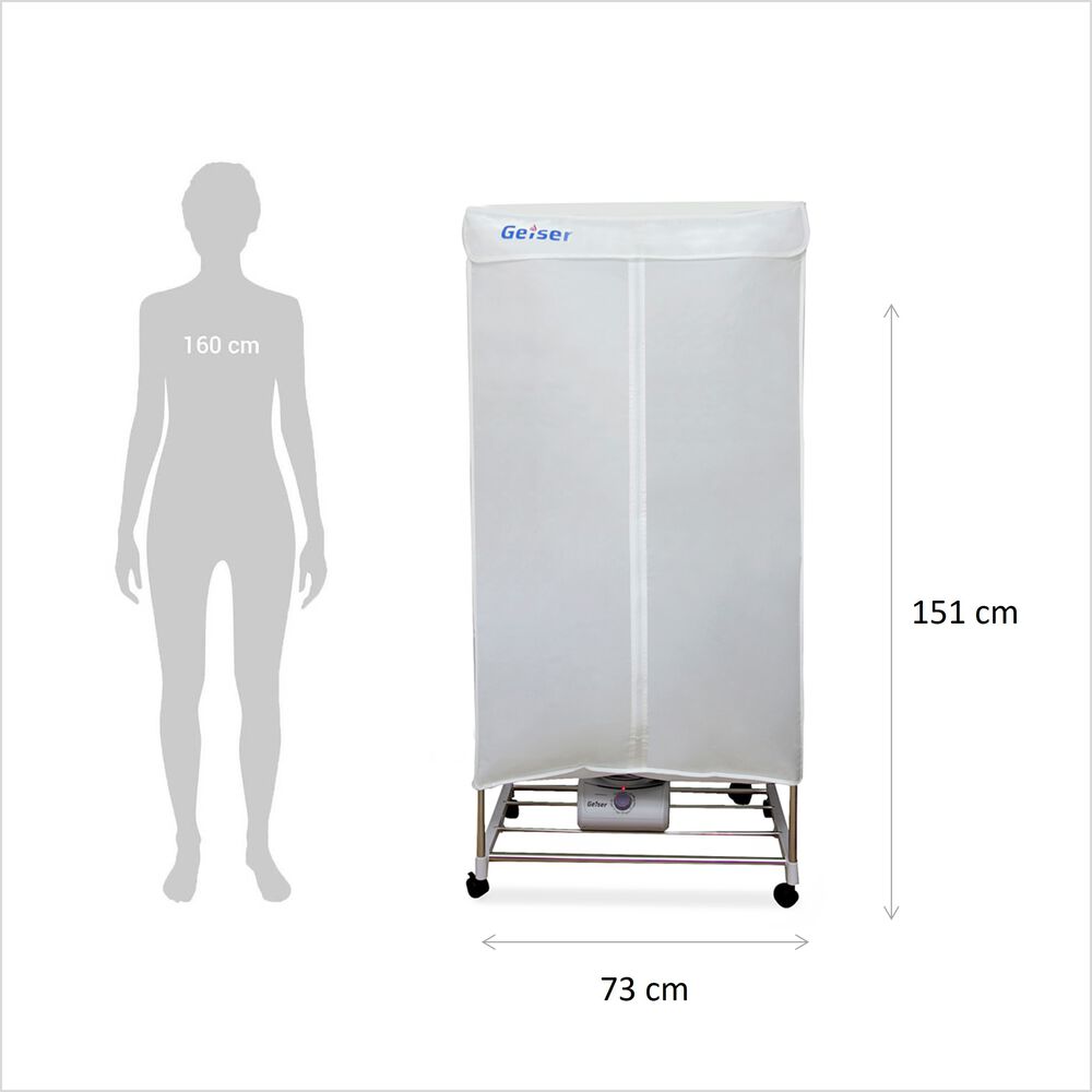 Secadora Eléctrica Portátil 15 Kg Ropa Húmeda 11 Kg Ropa Seca image number 2.0