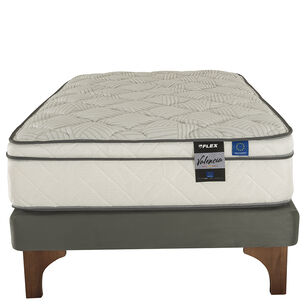 Cama Europea Flex Valencia / 1.5 Plazas / Base Normal