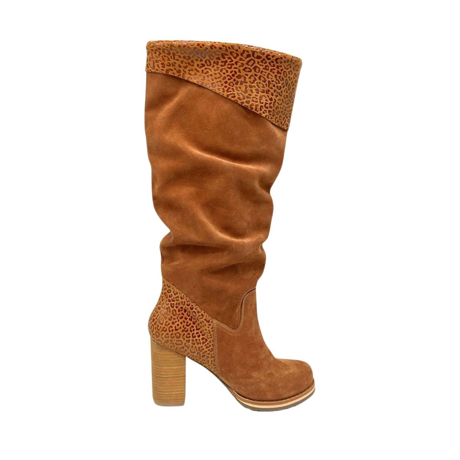 Bota Emily Camel Pao Pecados image number 1.0