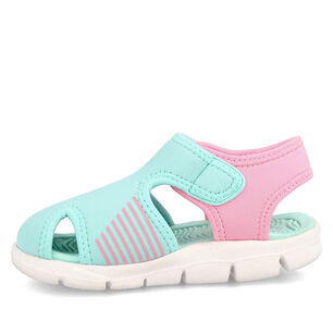 Sandalia Ni&ntilde;o Bubblegummers Bentley Celeste-rosado
