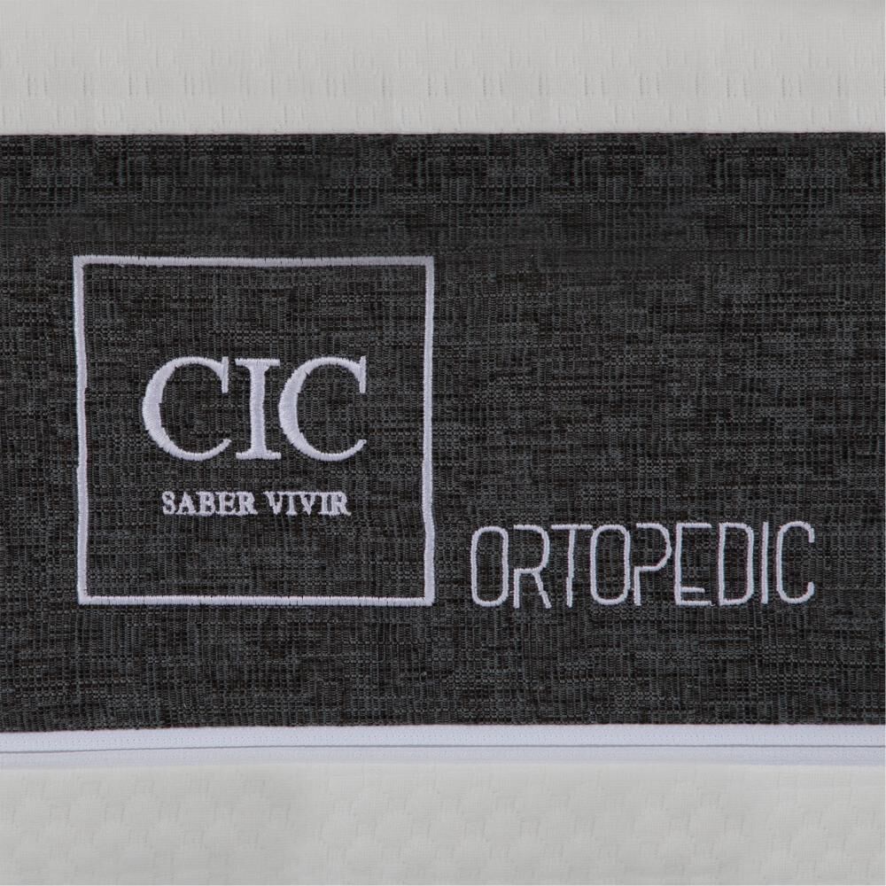 Cama Europea Cic Ortopedic / 1.5 Plazas / Base Normal + Respaldo image number 7.0