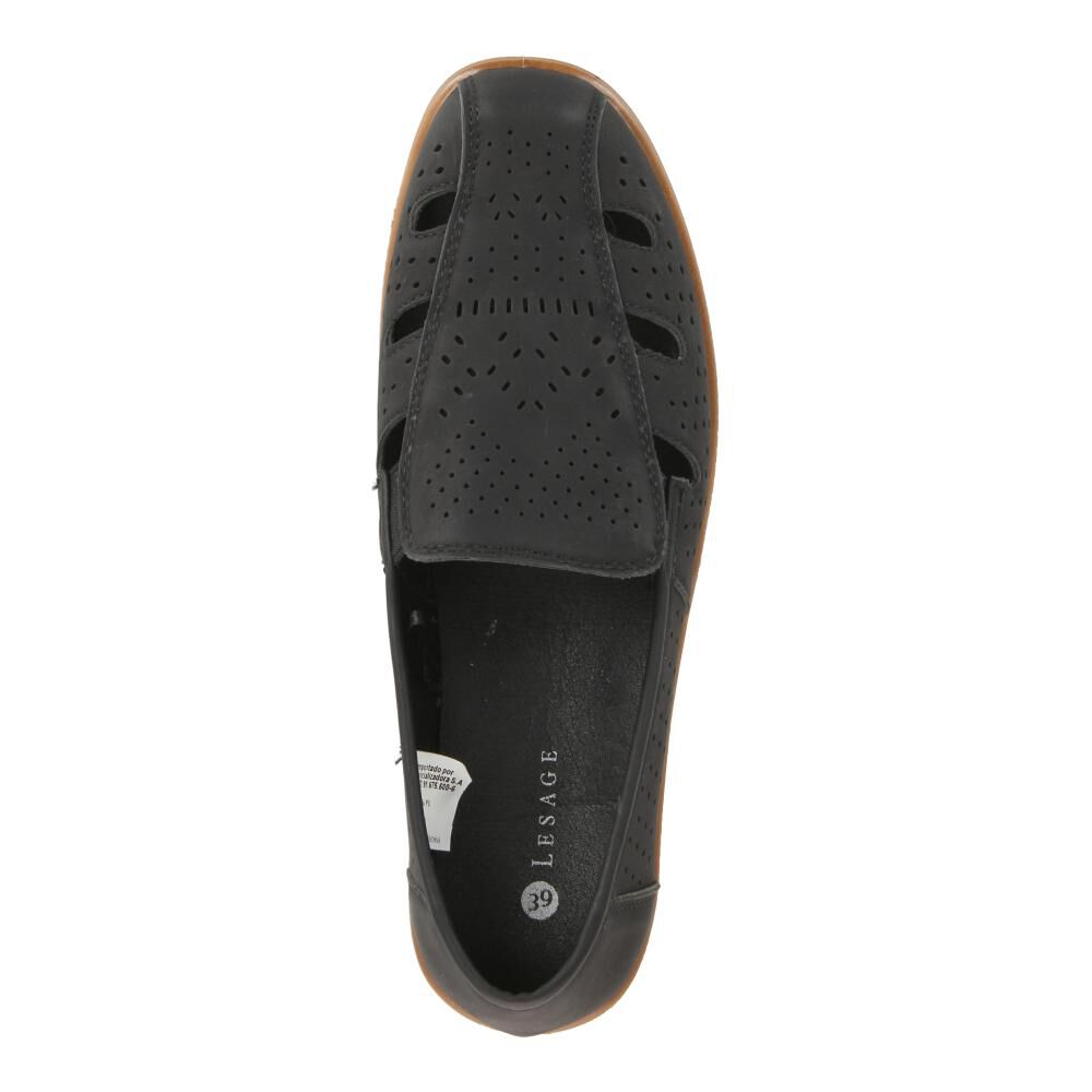 Zapato Casual Mujer Lesage Black image number 4.0