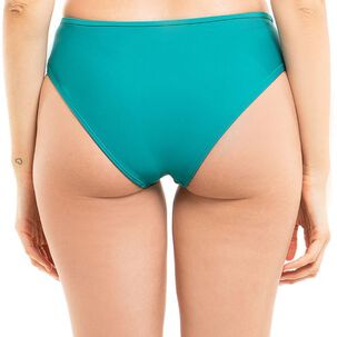 Bikini Calzón Con Transparencia Verde