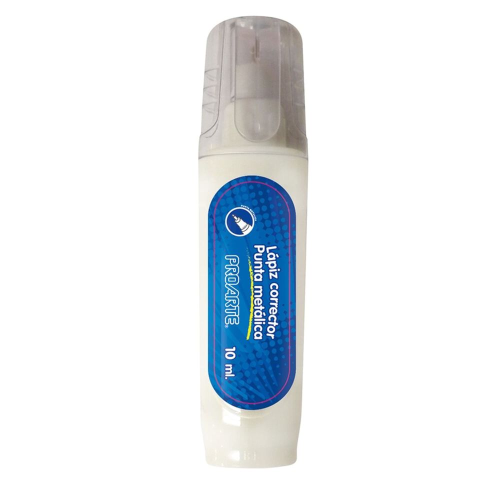 Pack X 4 Lápiz Corrector Punta Metal 10ml Proarte image number 2.0