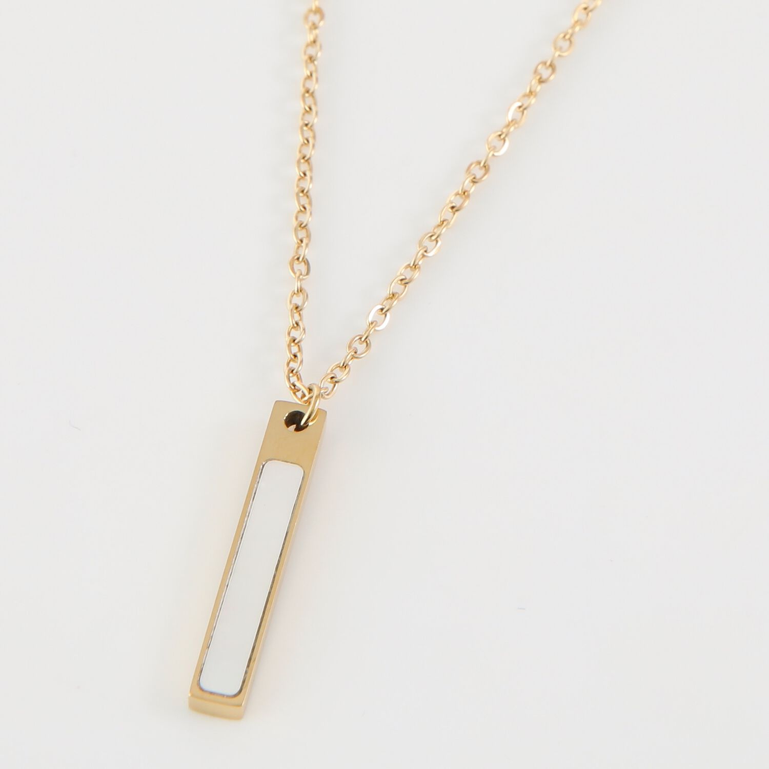 Collar Doble 19v69 Italia Dorado Mujer Stne480 image number 2.0
