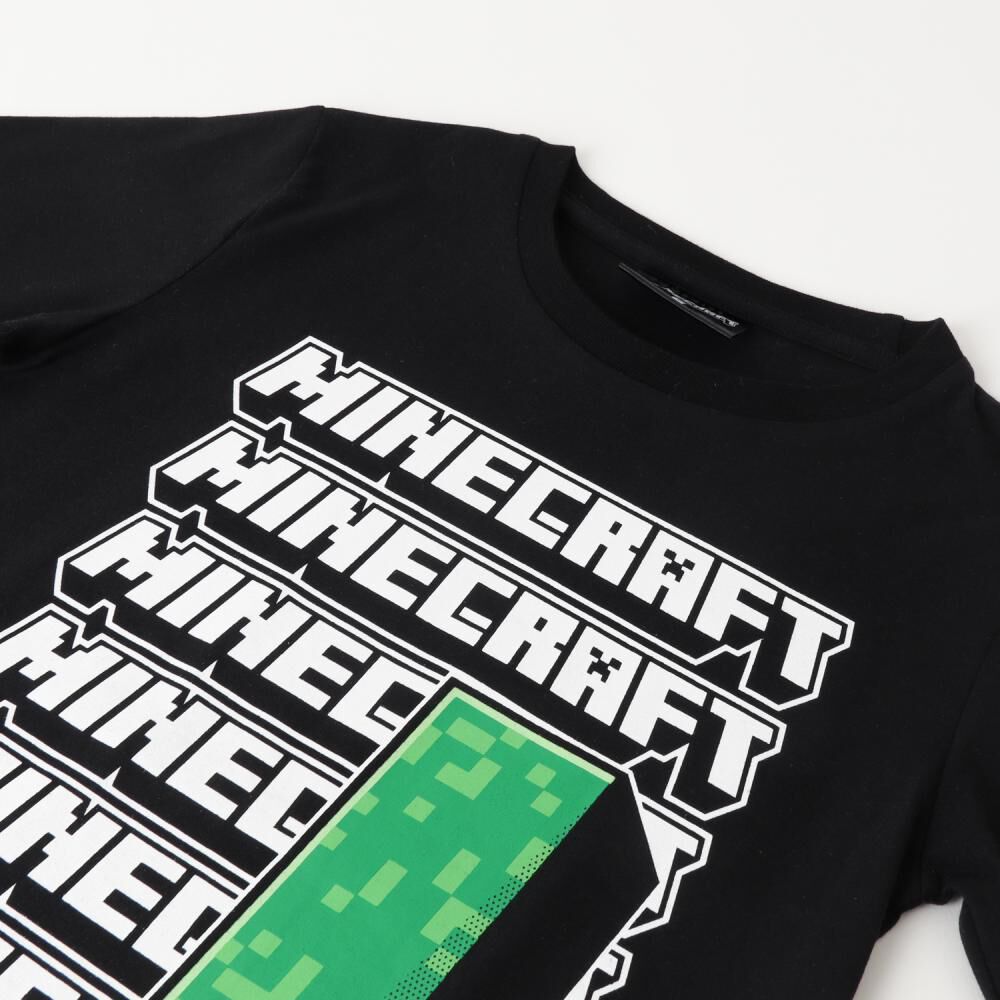Polera Minecraft Niño image number 2.0