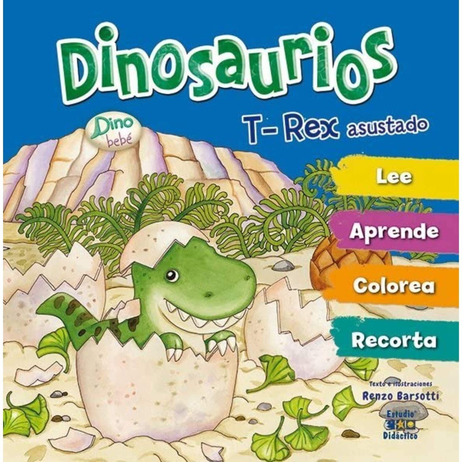 T-rex Asustado -dino Bebe image number 0.0