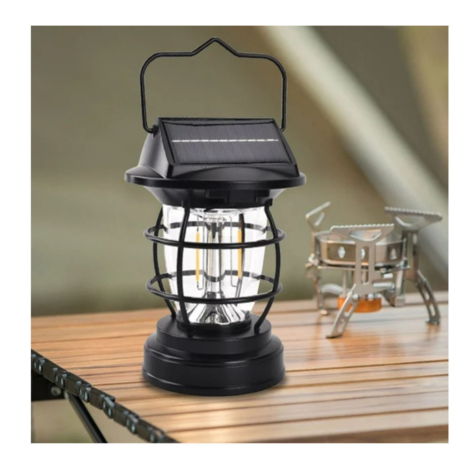 Lampara Para Exterior Solar Impermeable Con Sensor 17,5cm image number 1.0