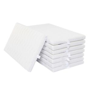 Colch&oacute;n De Coco Cuna 116x62x4cm Lubabycas