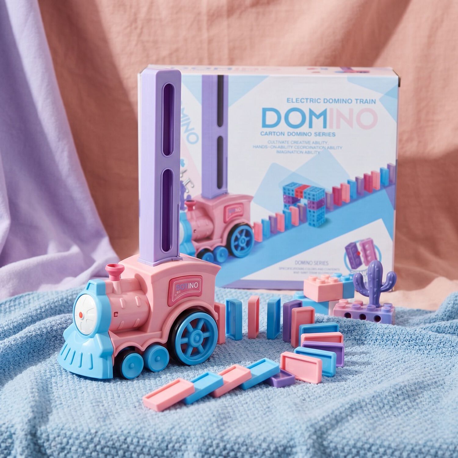 Juguete Trencito Domino Didactico Para Ni&ntilde;os image number 2.0