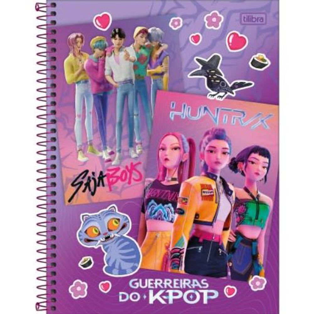 Cuaderno Universitario K-pop 100hj Tilibra image number 1.0