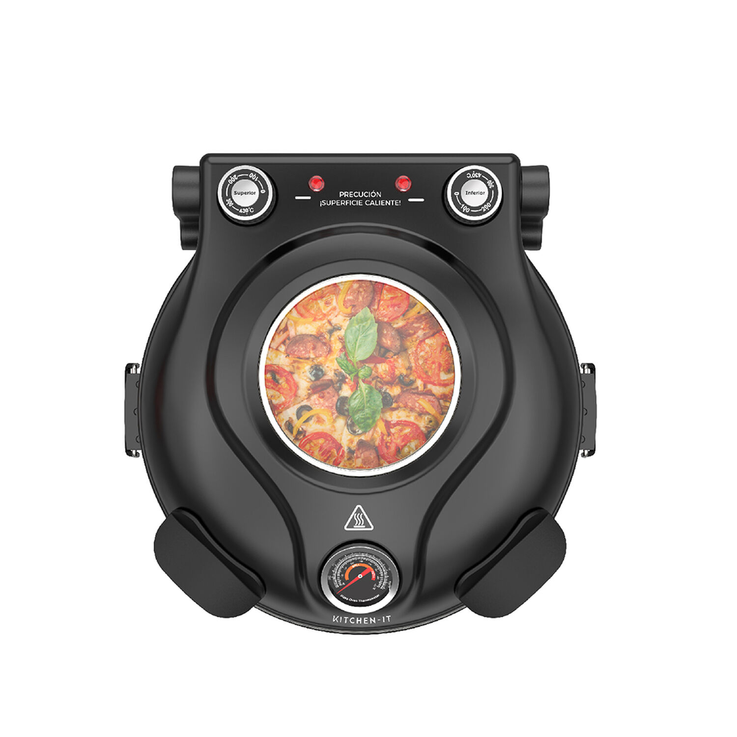 Horno Pizza A La Piedra Black Edition Kitchen-it image number 0.0