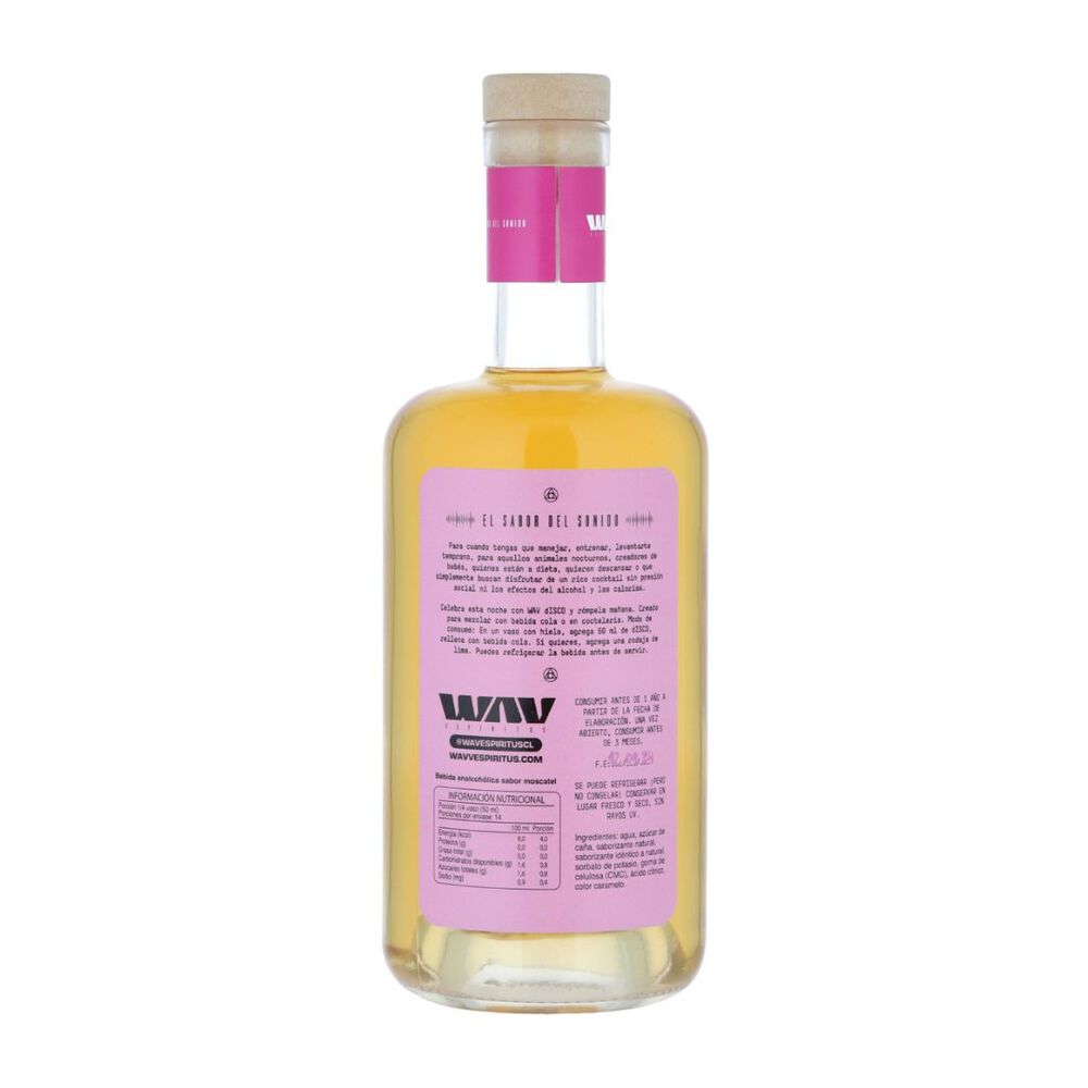 Destilado Wav Disco Sin Alcohol 700cc image number 1.0