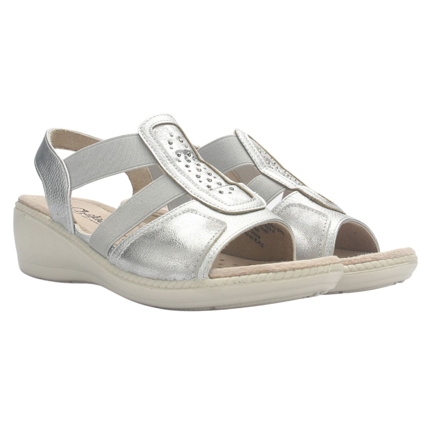 Sandalia Mujer Chalada Lupe-4 Plateado Casual image number 6.0