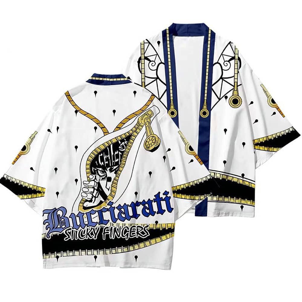 Kimono Bucciairty Sticky Fingers Jojo Bizarre Adventure image number 2.0